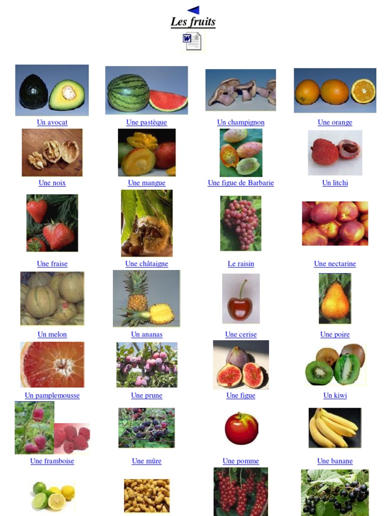 Mon imagier des fruits et légumes • Imajeux dès 2 ans