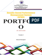 Results-Based Performance Management System (RPMS) : Portfoli O