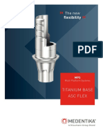 The New Flexibility: Titanium Base Asc Flex