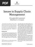 Download Issues in Supply Chain Mangement Lambert and Cooper 2000 1 by kriast SN46956763 doc pdf