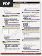 Civil Engineering MCQ'S: Ans. (B)