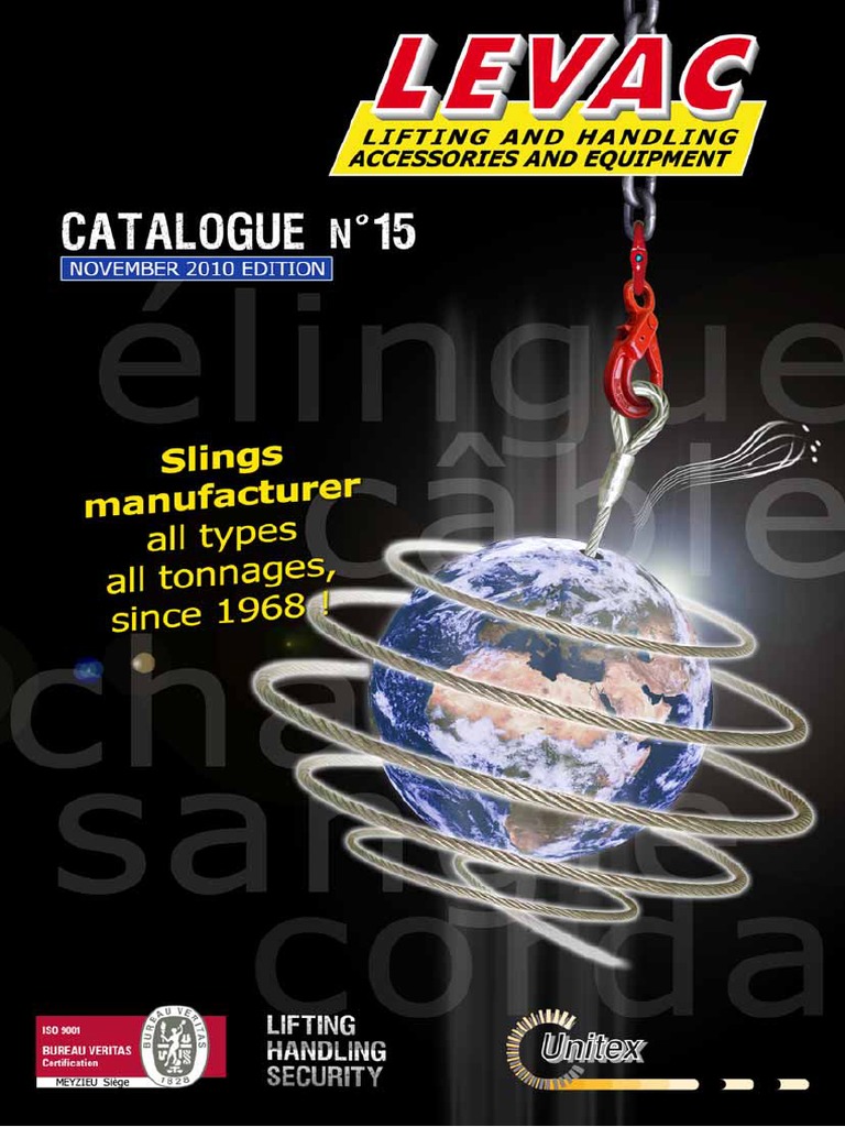 LEVAC Catalogue EN | PDF | Facture | Sécurité