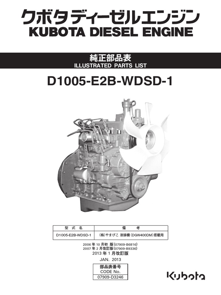 ★　クボタエンジン　部品取り Z602-E3B | 製品 | 株式会社クボタ エンジン事業部