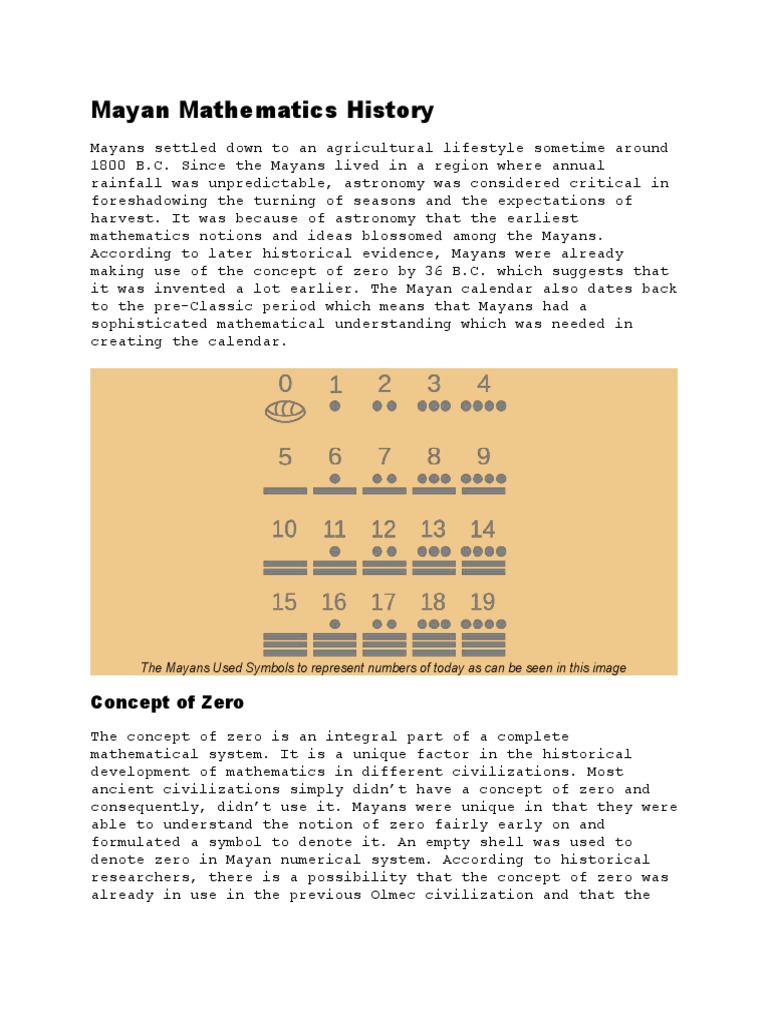 Mayan Mathematics and Astronomy Insights | PDF | Infinity | Greek Alphabet