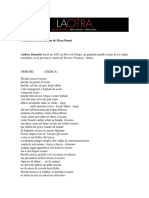 Andrea Zanzotto Poemas