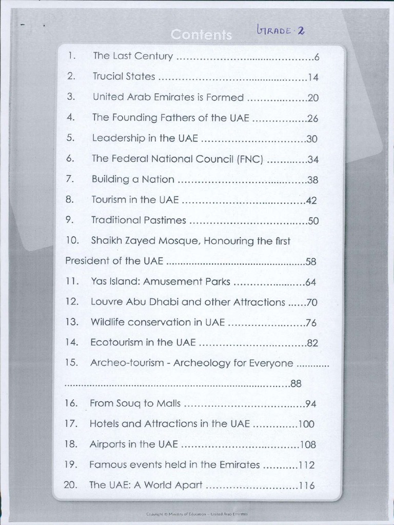 grade 2 uae sst compressed pdf united arab emirates business