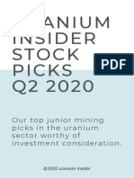 Uranium Insider PRO Q2 2020 PDF