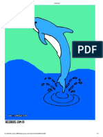 Dibujos para Colorear Delfín