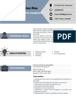 Student logistics profile seeking internship