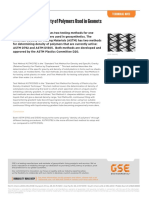 Density Methods for Polymers in Geonets