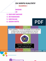 Sidang Skripsi Kesehatan Masyarakat