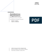 Ambidextrous Organizations PDF