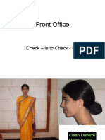 Front Office: Check - in To Check - Out