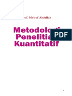 Ebook Metodologi Penelitian Kuantitatif PDF