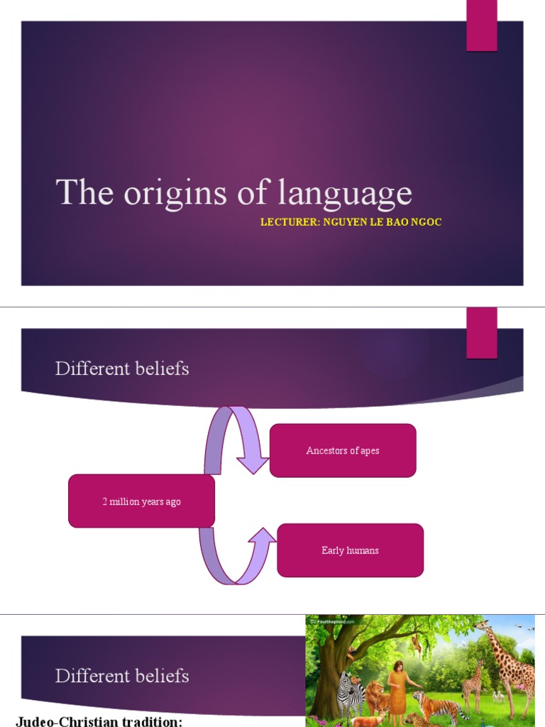 Origins of Language Theories | PDF | Larynx | Origin Of Language