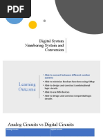 4a Digital System - Number System & Conversion