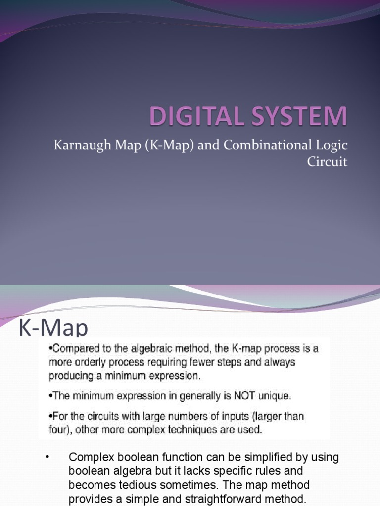 Simplifying Logic with Karnaugh Maps | PDF | Mathematical Logic | Logic