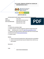 Catatan Aktiviti Guru Semasa Perintah Kawalan Pergerakan Hari 1