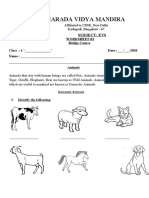 G01 - EVS - Bridge Course - Bridge Course - Worksheet - 2 - 2020-21