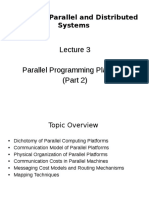 Parallel Programming Platforms (Part 2) : CSE3057Y Parallel and Distributed Systems