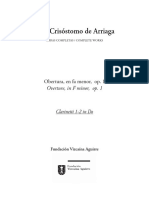 Arriaga J.C. - Obertura f-moll op1 Clarinetti 1, 2