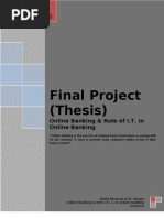 Download Online Banking Thesis by Abdul Mannan SN46958956 doc pdf
