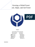 Case #12 - Growing A Global Forest - Ant Financial, Alipay, and Ant Forest