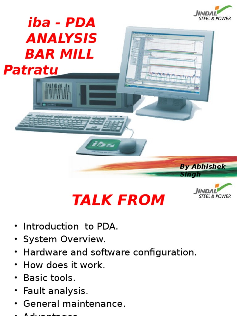 Iba PDA Analysis Bar Mill Patratu by Abhishek Singh PDF Personal