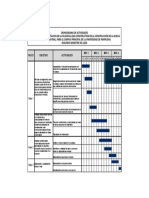 Cronograma Proyecto Grado