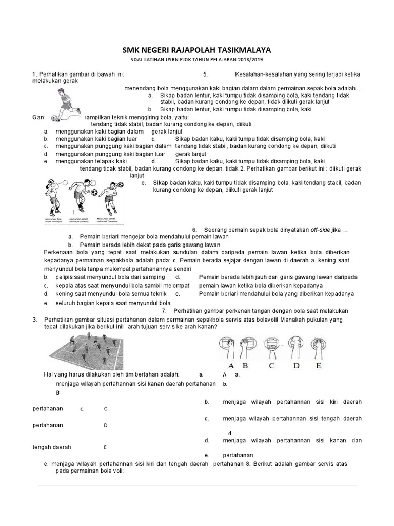 Kisi Kisi Pjok Pdf