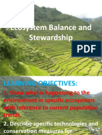 Ecosystem Balance and Stewardship