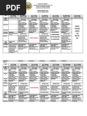 Training Program