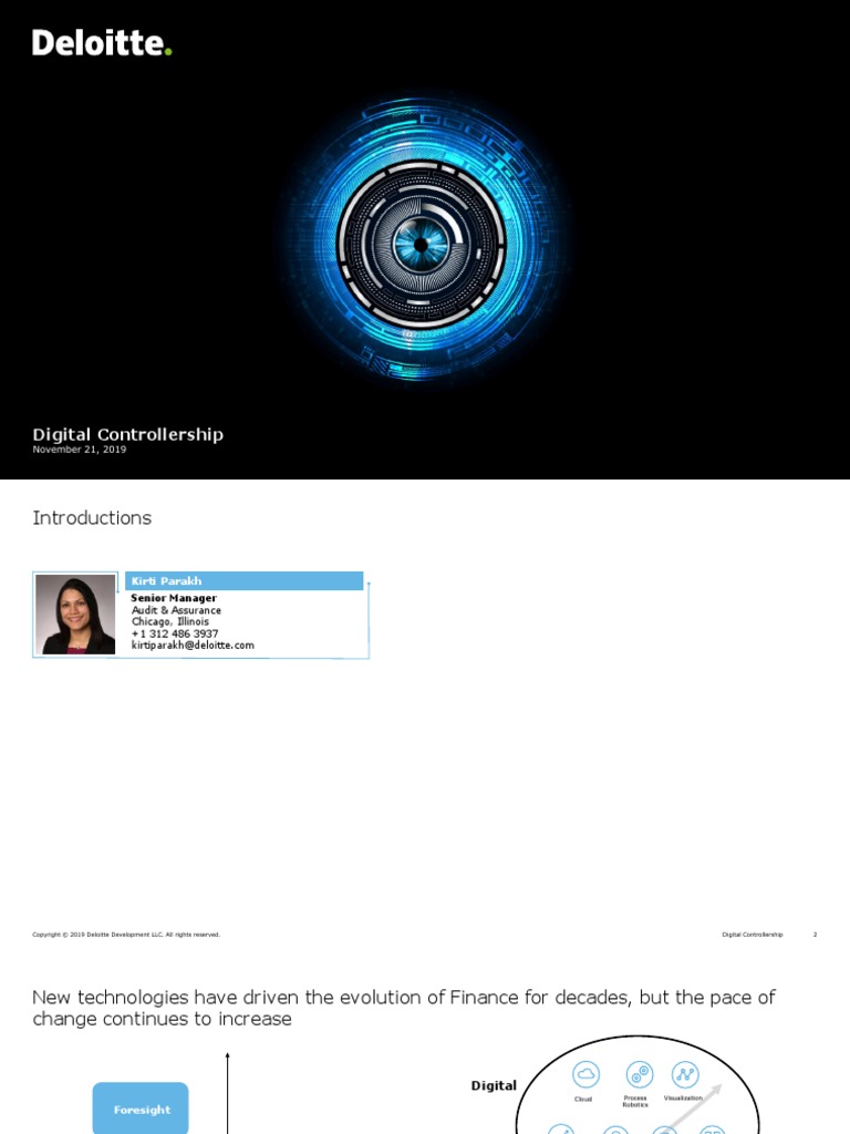 Digital Controllership PDF Automation Analytics