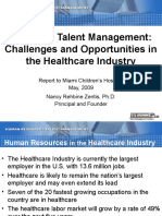 Trends in Talent Management: Challenges and Opportunities in The Healthcare Industry