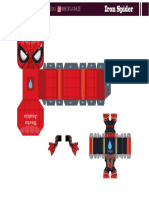 Iron Spider Mini Papercraft by Becks Junkie PDF