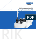 KNOLL-Data-sheet-Conveyor-system-Return-pumping-station-RIK-EN