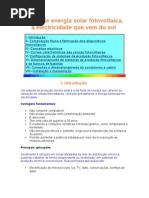 Curso de energia solar fotovoltaica