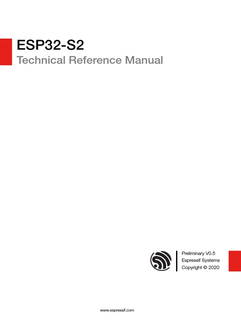 Esp32-S2 Technical Reference Manual en PDF | PDF | Computer Engineering ...