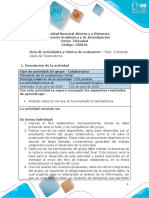 Guía de Actividades y Rúbrica de Evaluación - Fase 5 - Analizar Casos de Telemedicina