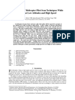 Analysis of Helicopter Pilot Scan Patterns During Low-Level Flight