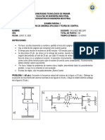 Examen Parcial Dinámica Aplicada y Teoría de Control