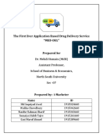 The First Ever Application Based Drug Delivery Service "MED-DEL"