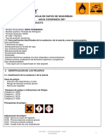 Ficha Seguridad - Agua Oxigenada