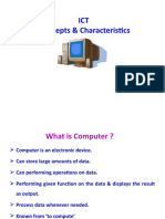 ICT Concepts & Characteristics