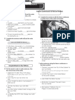 Grammar Worksheet: Uses of Will Future Continuous & Future Perfect