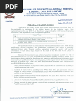 Shaikh Khalifa Bin Zayed Al-Nahyan Medical Dental College Lahore