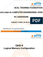 Learn about logical memory configuration in PCs