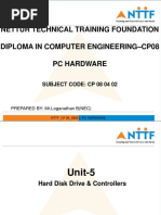 Nettur Technical Training Foundation Diploma in Computer Engineering - CP08 PC Hardware