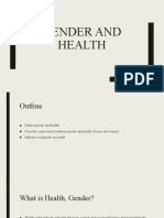 L3 Gender and Health
