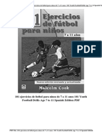101 Football Drills for Kids Ages 7-11 Spanish Edition PDF